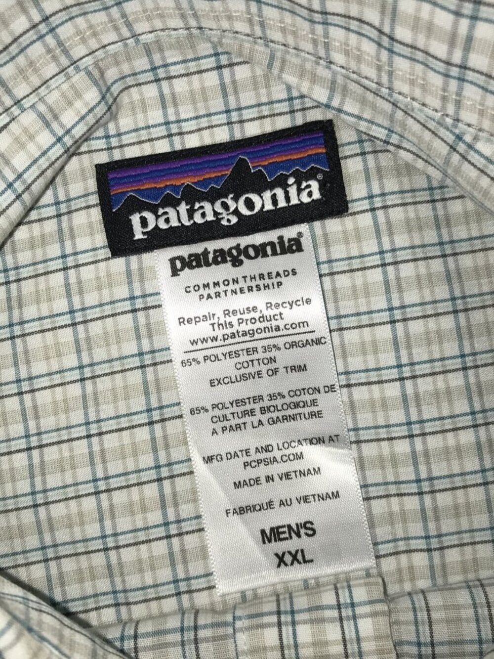 Men's Patagonia Island Hopper Vented Short Sleeve Button Front Shirt-Size: 2XL - Picture 3 of 12